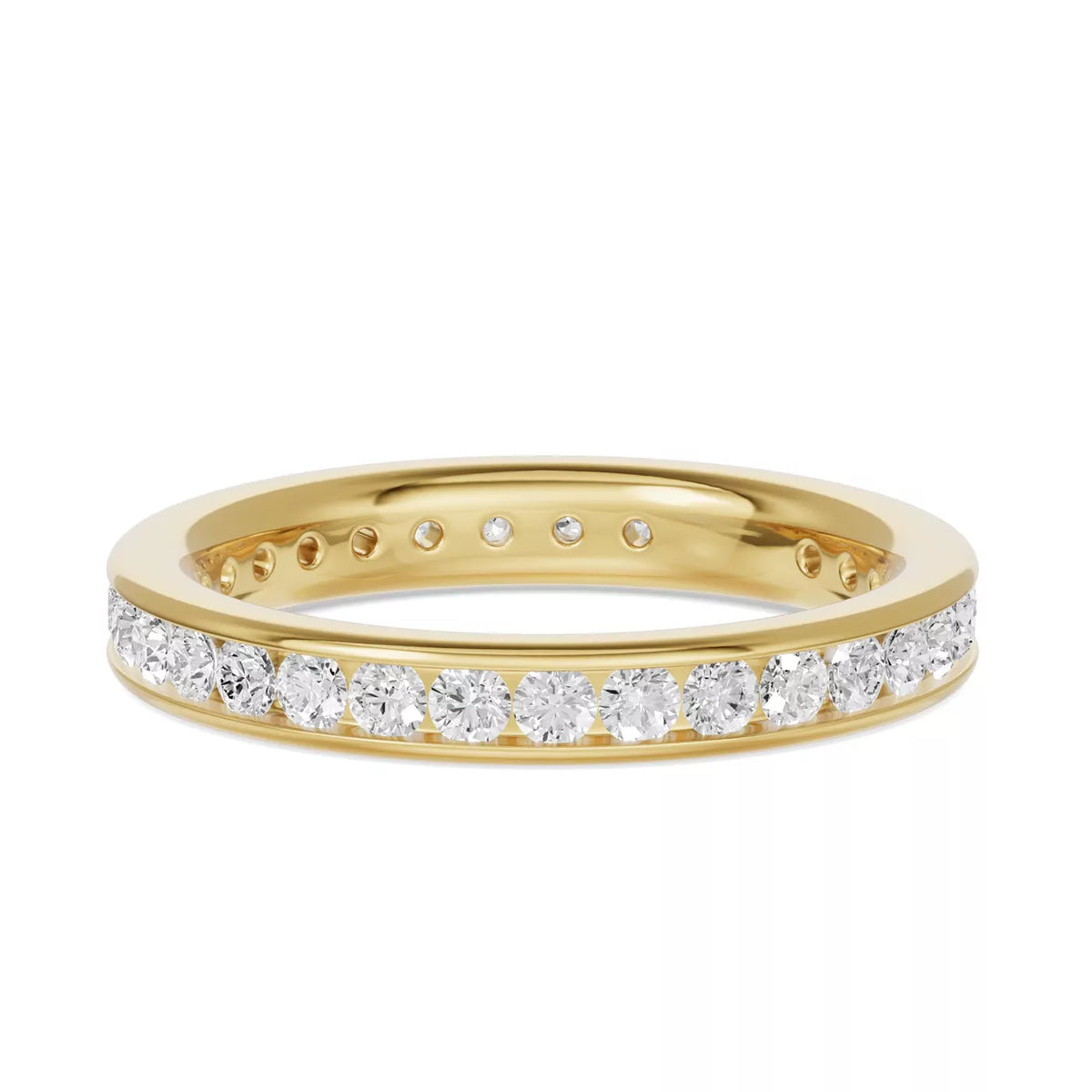 Channel-Set Lab Eternity Band