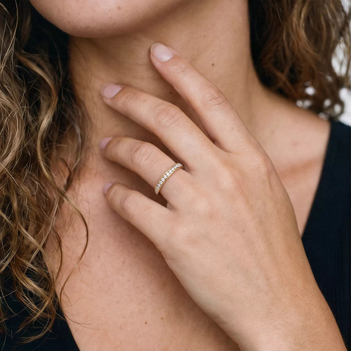 Channel-Set Lab Eternity Band