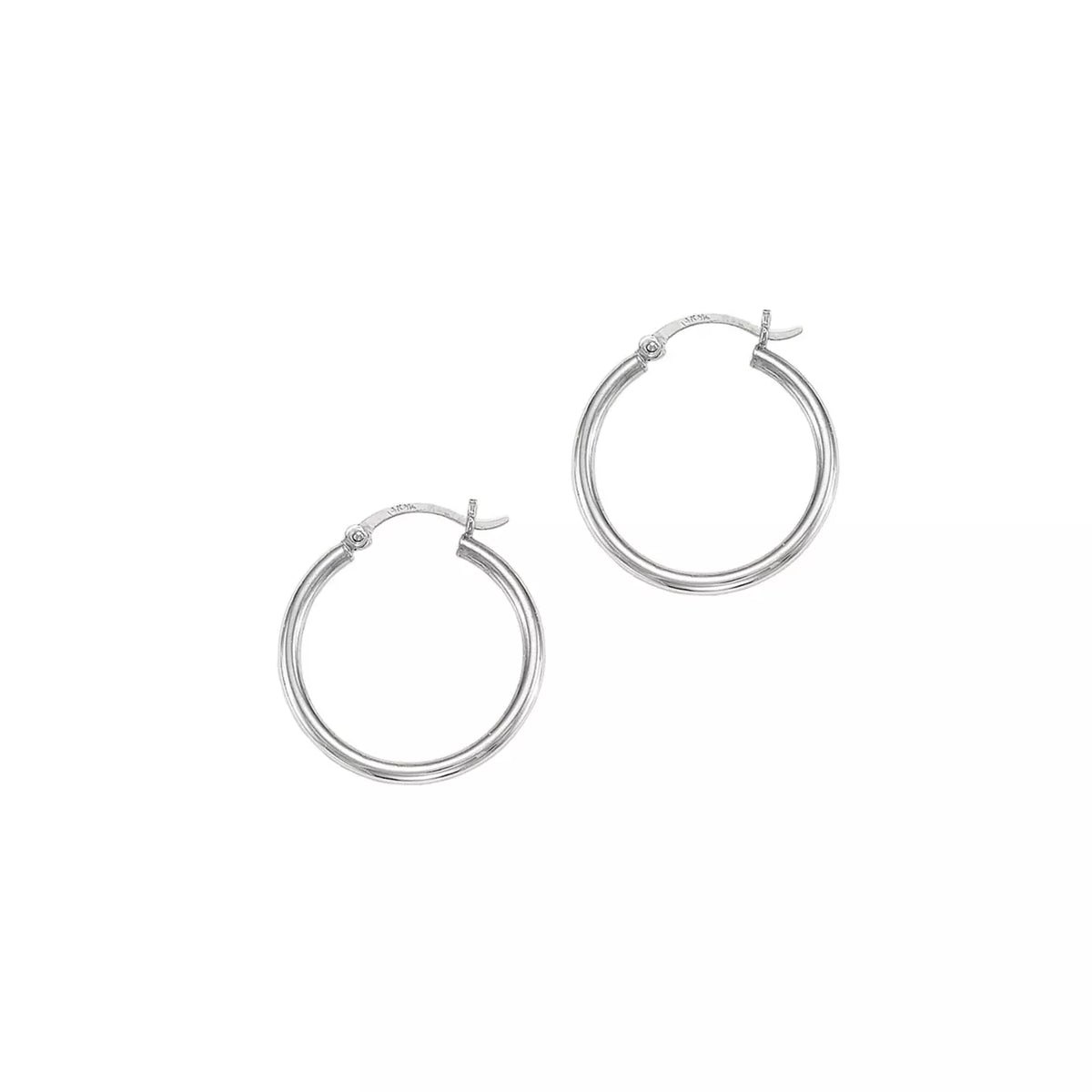 Classic Polished Gold Hoops