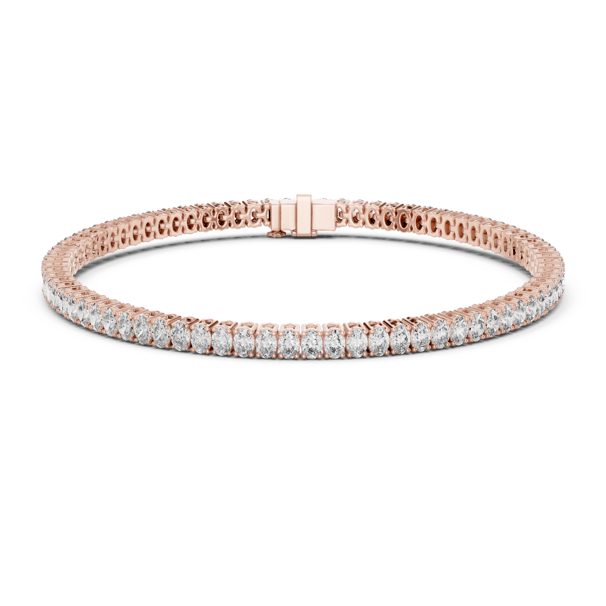 Oval Cut 0.15ct Tennis Bracelet