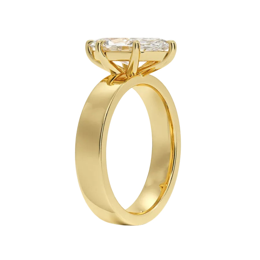 Marquise Cut Peyton 4mm Solitaire Ring