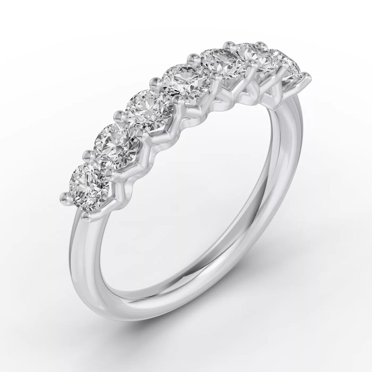 Unity Prong 7-Stone Lab Band