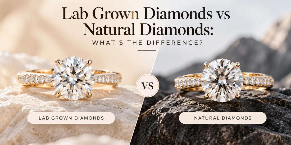 Lab Grown Diamonds vs Natural Diamonds: What's the Difference?