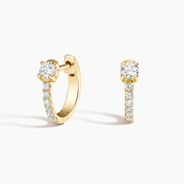 Taylor Lab Grown Diamond Huggie Earrings