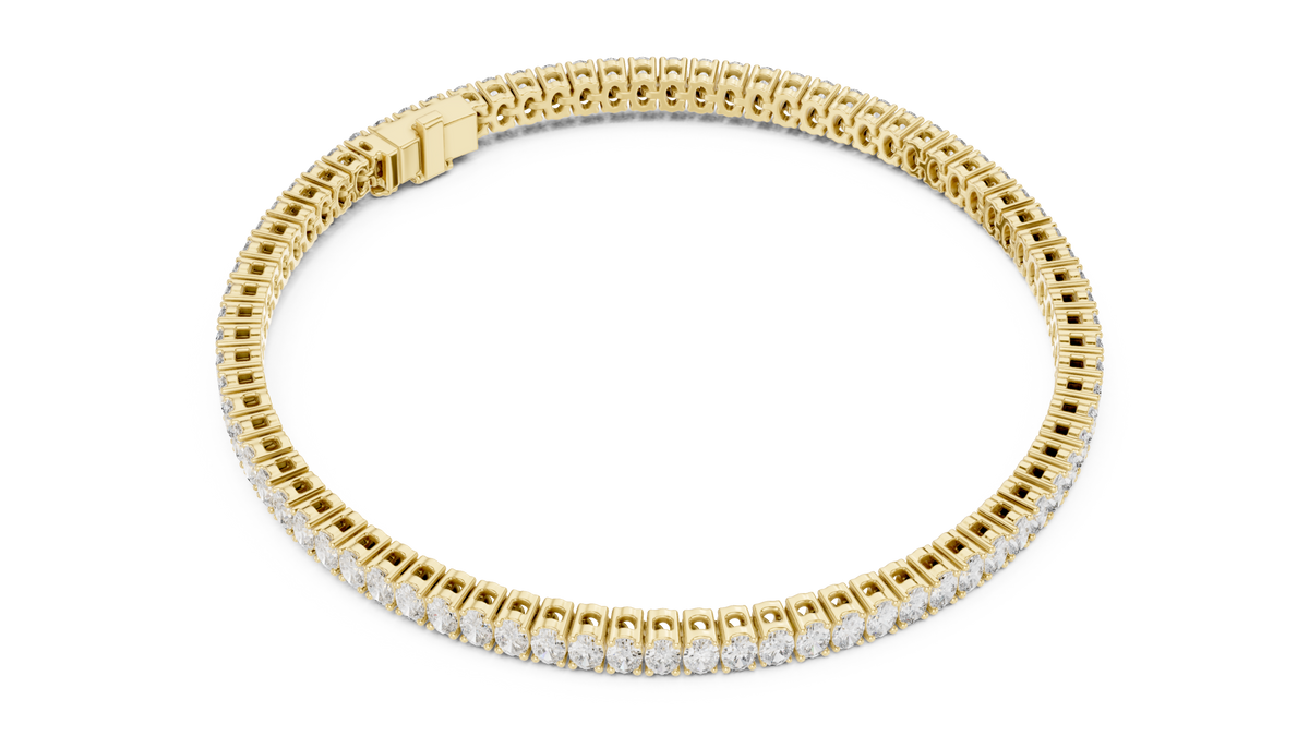 Oval Cut 0.15ct Tennis Bracelet