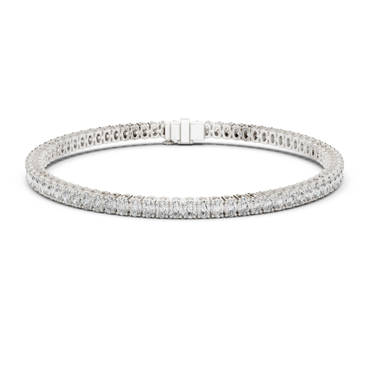 Oval Cut 0.15ct Tennis Bracelet