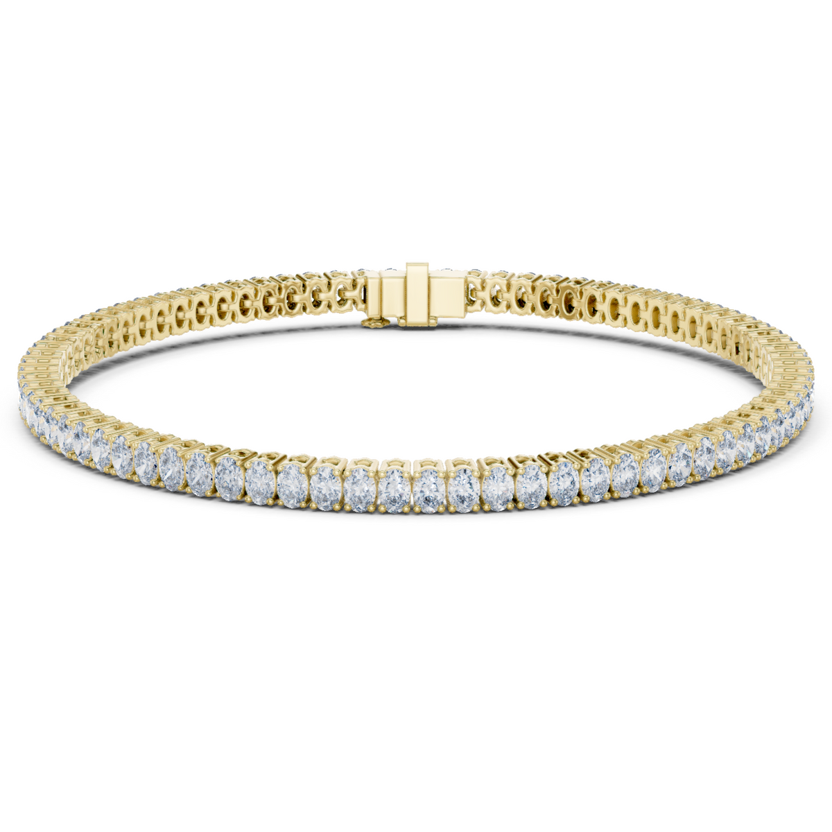 Oval Cut 0.15ct Tennis Bracelet