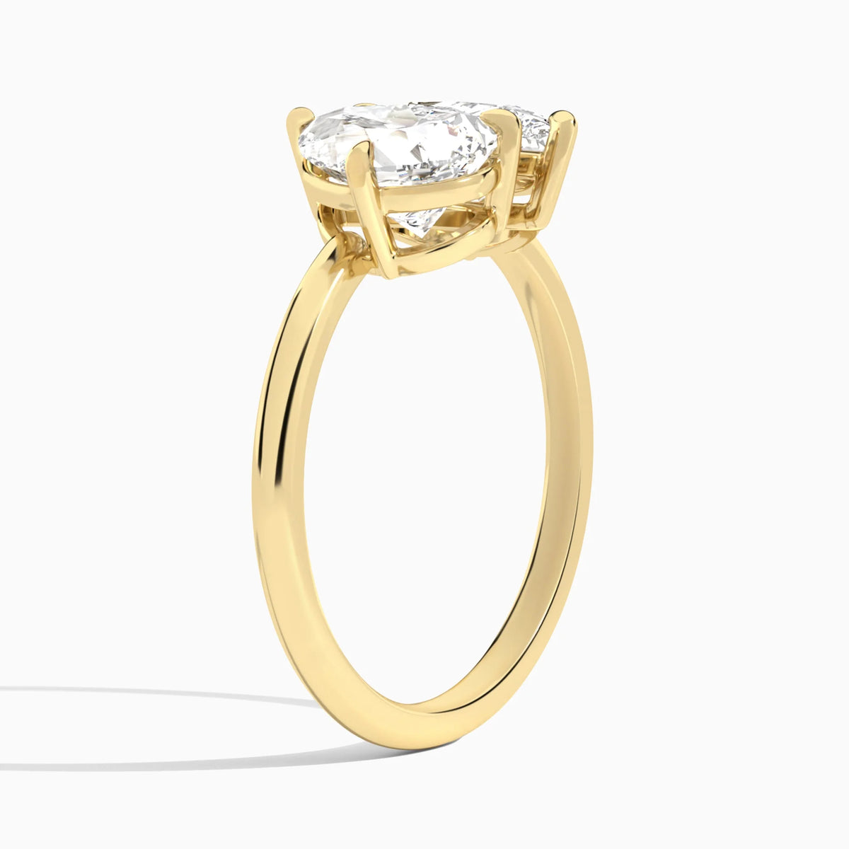 Toi et Moi Double Pear Diamond Engagement Ring