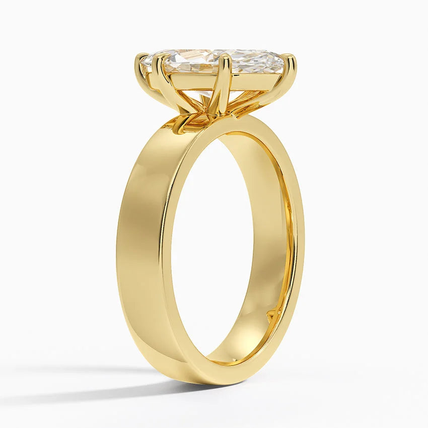 Marquise Cut Peyton 4mm Solitaire Ring